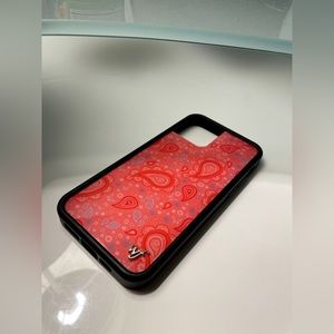Wildflower Strawberry Paisley iPhone 12 Case